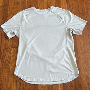 Lululemon Short Sleeve Heathered White